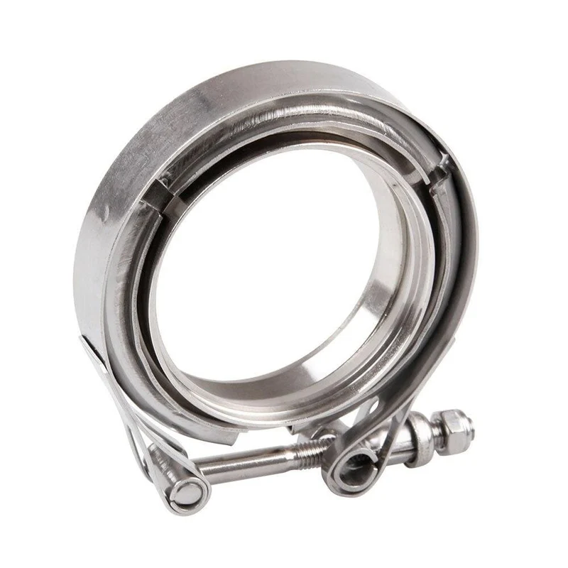 2/2.5/3/3.5/4 Zoll männlich/weiblich V-Band Klemmflansch Kit Turbo Downpipe Wastegate V-Band Turbo Auspuffrohre Autozubehör