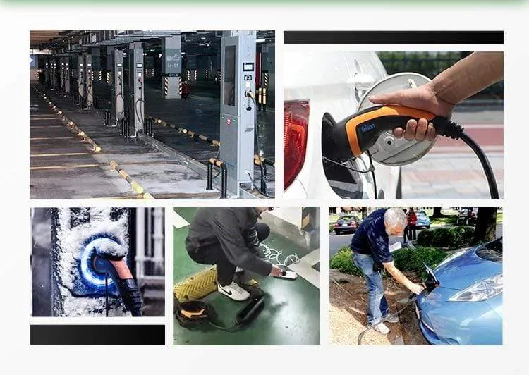 Typ 2 Tragbares EV-Ladegerät 2 32-A-Ladegerät für Elektrofahrzeuge 7.4 kW, CEE-Stecker 220-240 V EVSE-Autoladekabel, IEC 62196-2