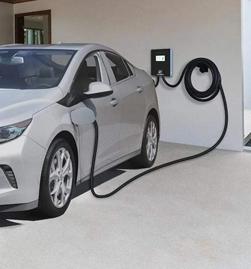 EV-Ladegerät Wallbox-Station 16 Ampere Elektrofahrzeug-Ladegerät EVSE 3.84 kW Kompatibel für alle Elektro-EV-Autos j1772 Typ2 240 240 V