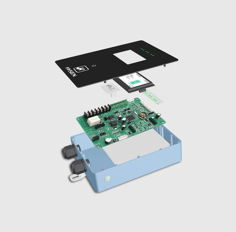 EV-Ladegerät Wallbox-Station 16 Ampere Elektrofahrzeug-Ladegerät EVSE 3.84 kW Kompatibel für alle Elektro-EV-Autos j1772 Typ2 240 240 V