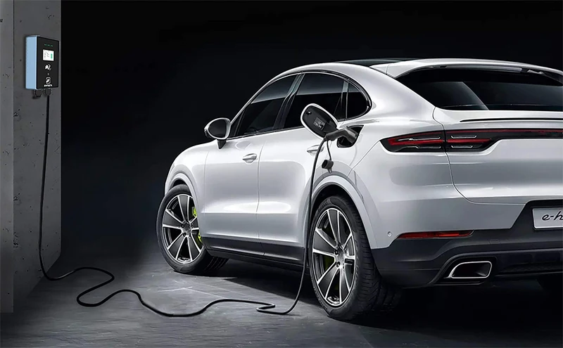 EV-Ladegerät Wallbox-Station 16 Ampere Elektrofahrzeug-Ladegerät EVSE 3.84 kW Kompatibel für alle Elektro-EV-Autos j1772 Typ2 240 240 V