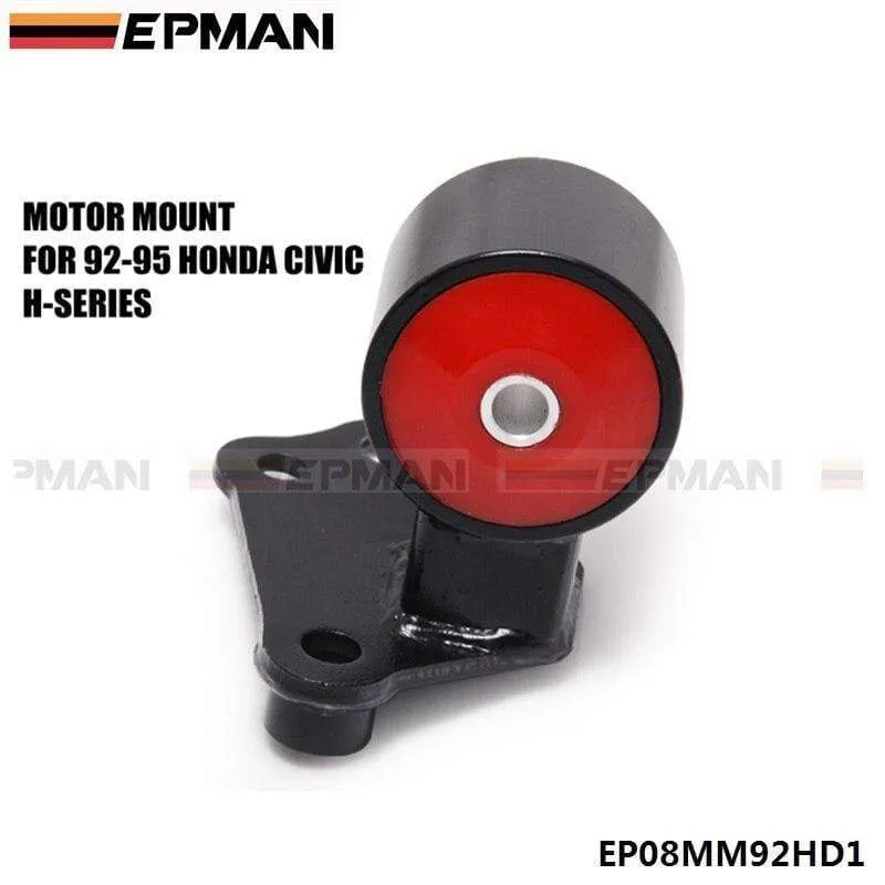 GETRIEBE-UMWANDLUNGSMOTORHALTERUNG ROT FÜR 92-95 HONDA CIVIC EG EJ DELSOL AT TO MT EP08MM92HD1