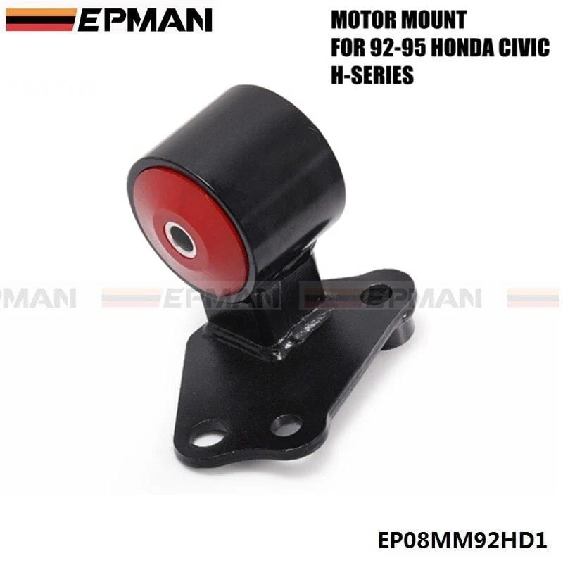 GETRIEBE-UMWANDLUNGSMOTORHALTERUNG ROT FÜR 92-95 HONDA CIVIC EG EJ DELSOL AT TO MT EP08MM92HD1