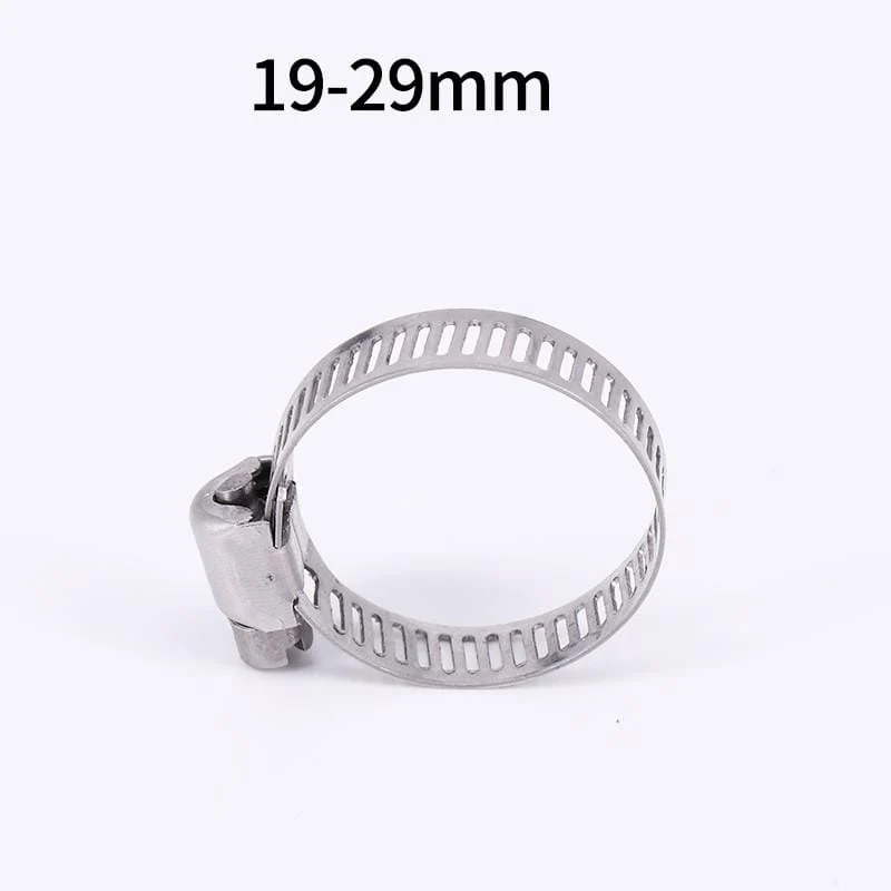 10 teile/los Hohe Qualität Schraube Schneckengetriebe Schlauch Klemme 304 Edelstahl Schlauch Hoop Rohr Klemme Clip