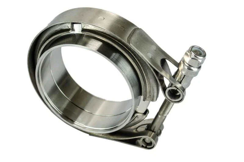 3" SUS 304 Stahl Edelstahl Auspuff V-Band Klemmflansch Kit V-Band V-Band Männlich Weiblich Design WLR5243