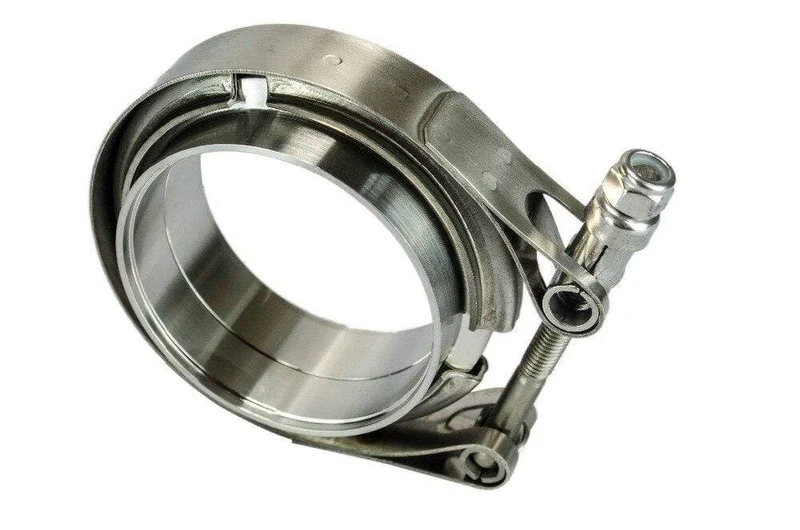 3" SUS 304 Stahl Edelstahl Auspuff V-Band Klemmflansch Kit V-Band V-Band Männlich Weiblich Design WLR5243