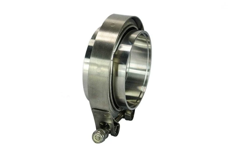 2.5" SUS 304 Stahl Edelstahl Auspuff V-Band Klemmflansch Kit V-Band Vband männlich weiblich Design PQY5241