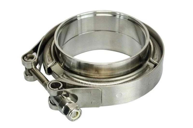2.5" SUS 304 Stahl Edelstahl Auspuff V-Band Klemmflansch Kit V-Band Vband männlich weiblich Design PQY5241
