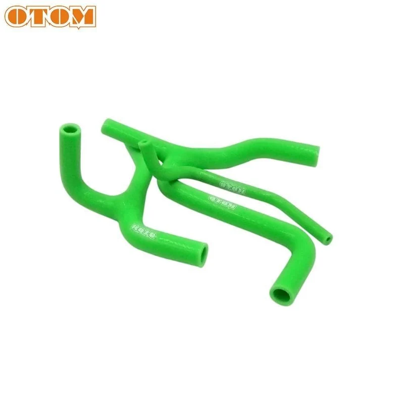 Motorrad Silikon Kühler Kühlmittel Schlauch Kit Für KAWASAKI KXF KX250F KX450F 2007 2008 2009 2010 2015 2019 GRÜN