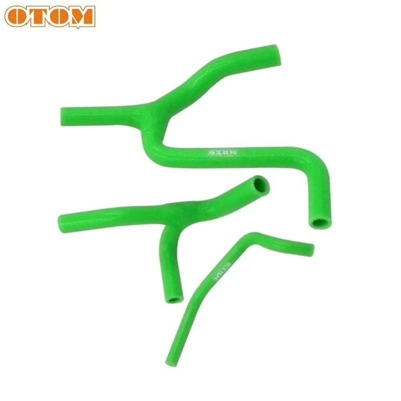 Motorrad Silikon Kühler Kühlmittel Schlauch Kit Für KAWASAKI KXF KX250F KX450F 2007 2008 2009 2010 2015 2019 GRÜN