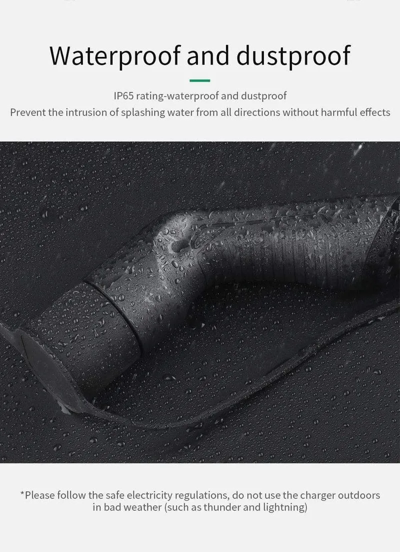 32A 1Phase EVSE Wallbox EV Ladegerät Elektrische Fahrzeug Ladestation mit Typ 2 Kabel IEC 62196-2 Wasserdicht für Audi Für Benz