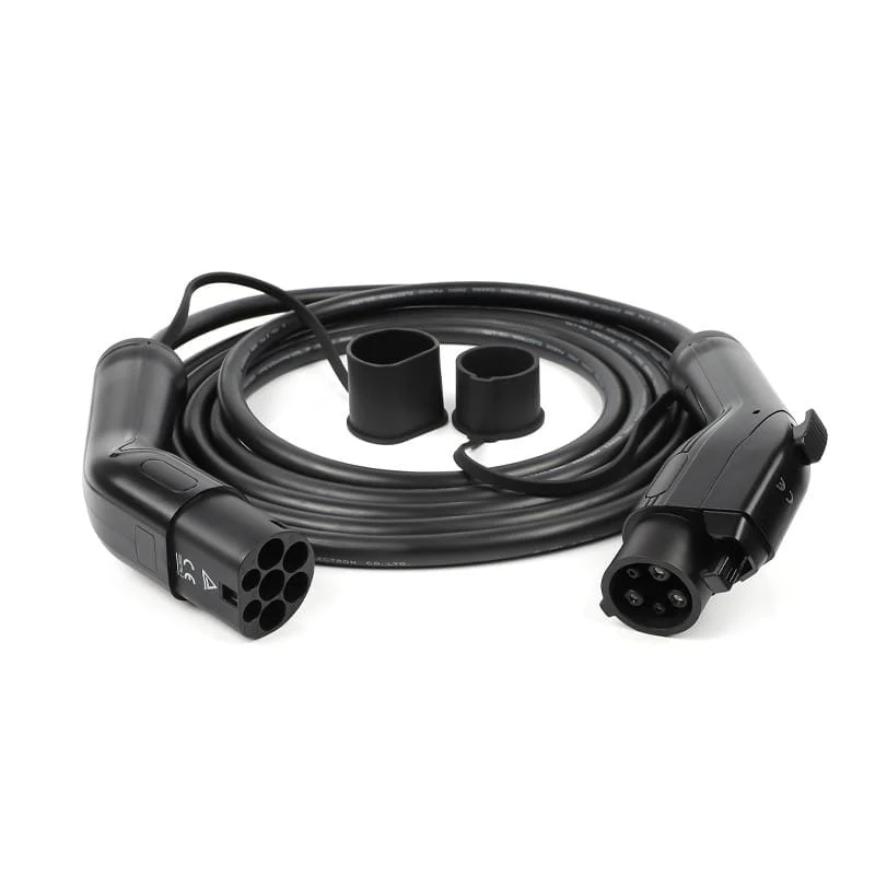 EV-Ladegerät Typ 2 bis Typ 1 EVSE-Ladegerät für Elektrofahrzeug-EV-Ladekabel j1772 32A 16A
