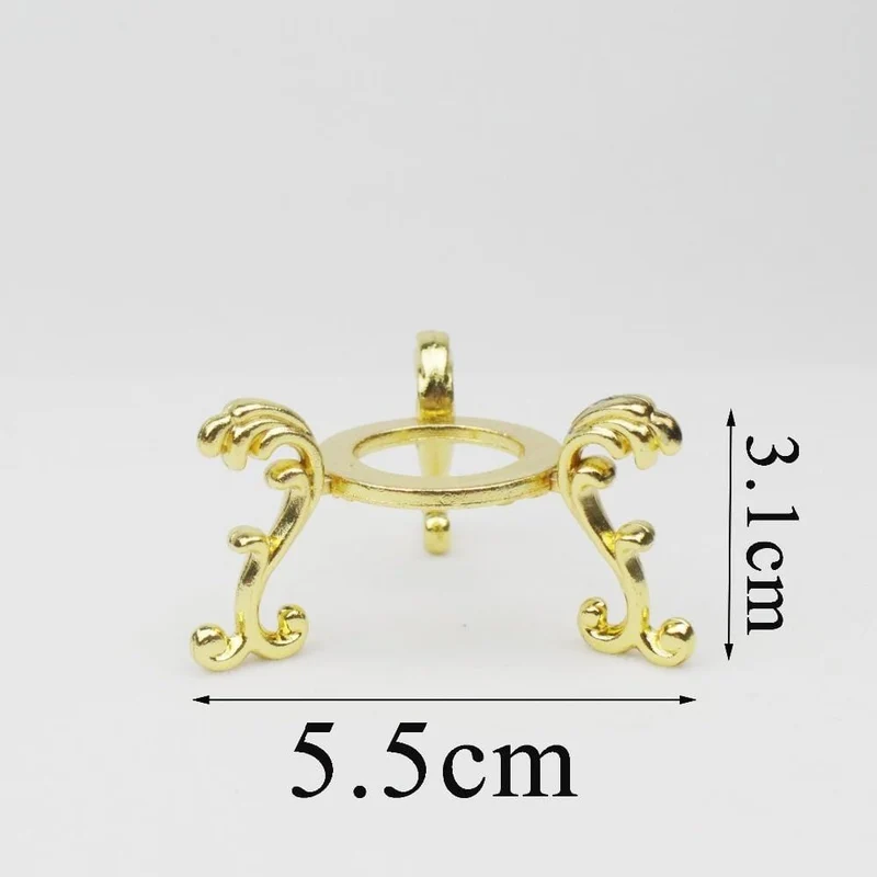 5 TEILE/LOS Mode Kristallkugel Sockel Glas Diamant Unterstützung Basis Büro Display Dekoration