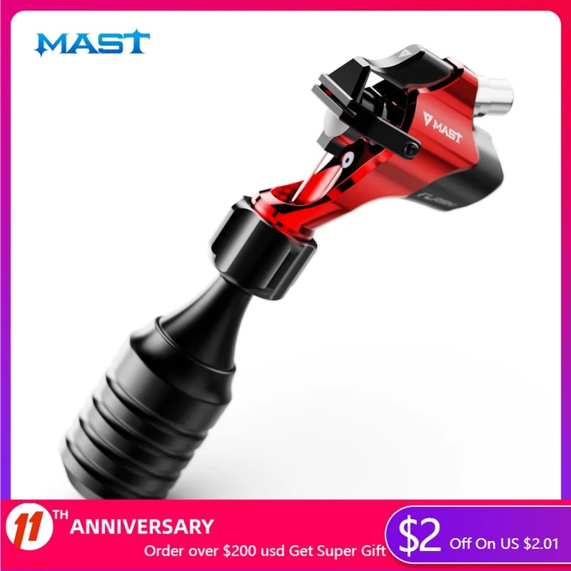 Mast Tattoo Maschine Mast Flash Rotary Maschine Coreless Motor Liner Shader RCA Cord Tattoo Supplies Tattoo Maschine
