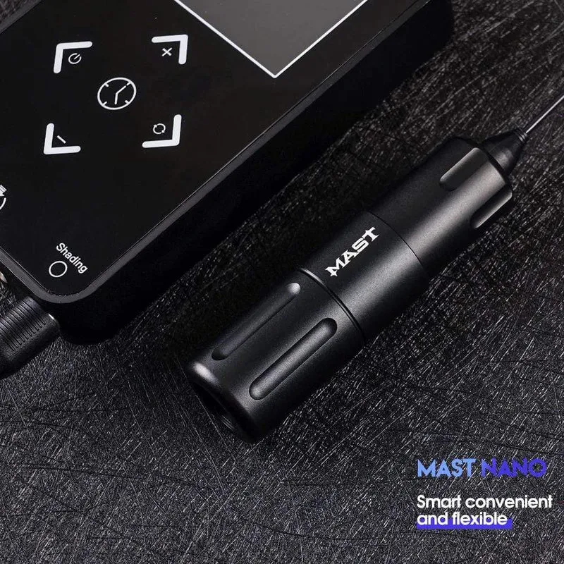 Mast Nano High Speed ​​Power Dragonhawk Magnetic Tattoo Rotary Pen Machine Tour Permanent Make-up Nadelpatronen