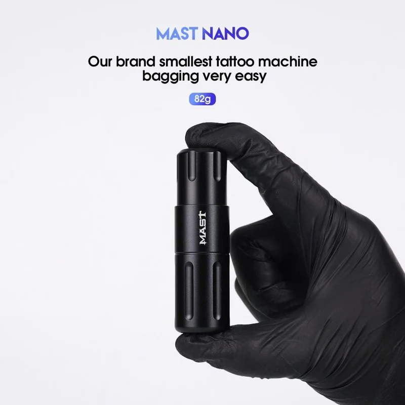 Mast Nano High Speed ​​Power Dragonhawk Magnetic Tattoo Rotary Pen Machine Tour Permanent Make-up Nadelpatronen