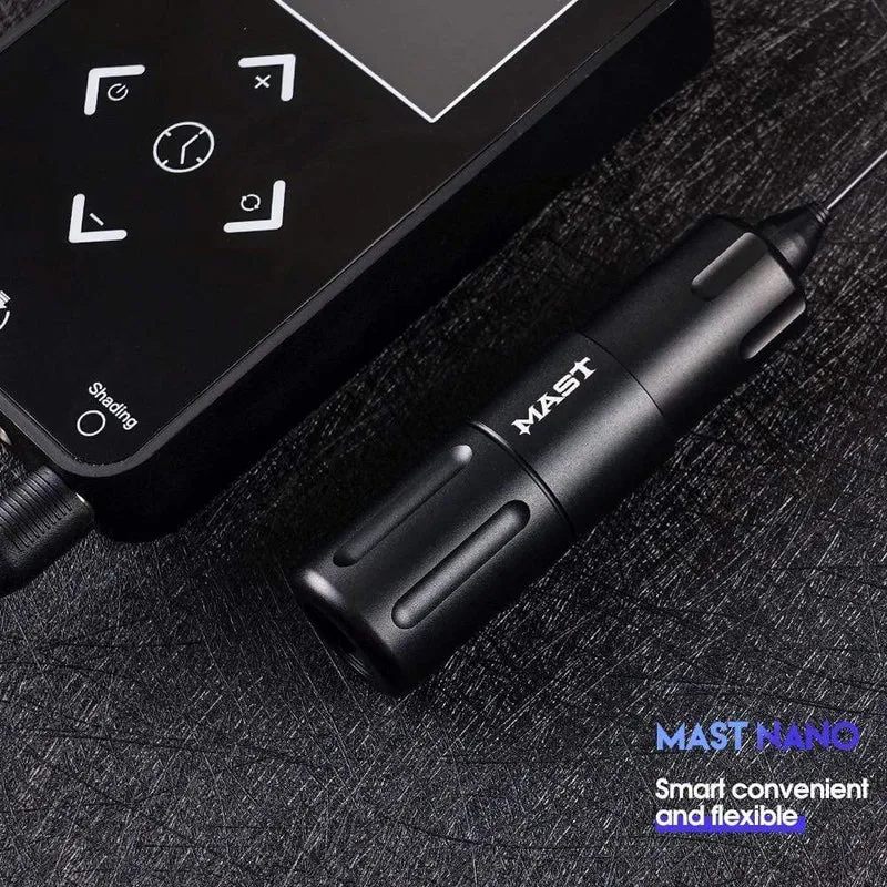 Mast Nano High Speed ​​Power Dragonhawk Magnetic Tattoo Rotary Pen Machine Tour Permanent Make-up Nadelpatronen