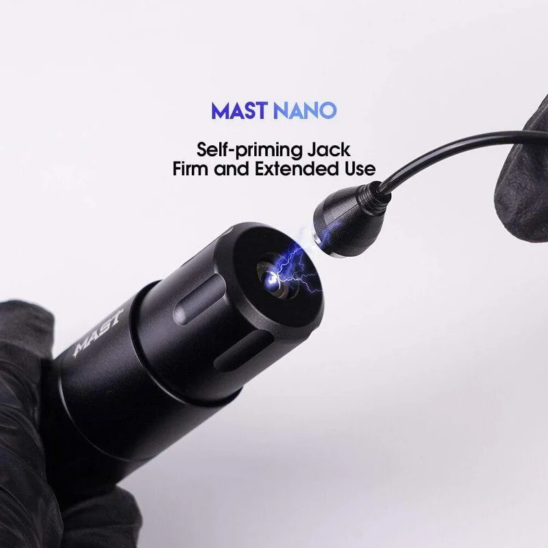 Mast Nano High Speed ​​Power Dragonhawk Magnetic Tattoo Rotary Pen Machine Tour Permanent Make-up Nadelpatronen