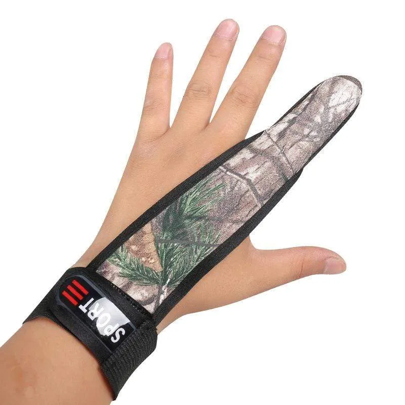 Casting Handschuh Finger Stall Protector Sea Fly Karpfenangeln Tarnung 4 Farben