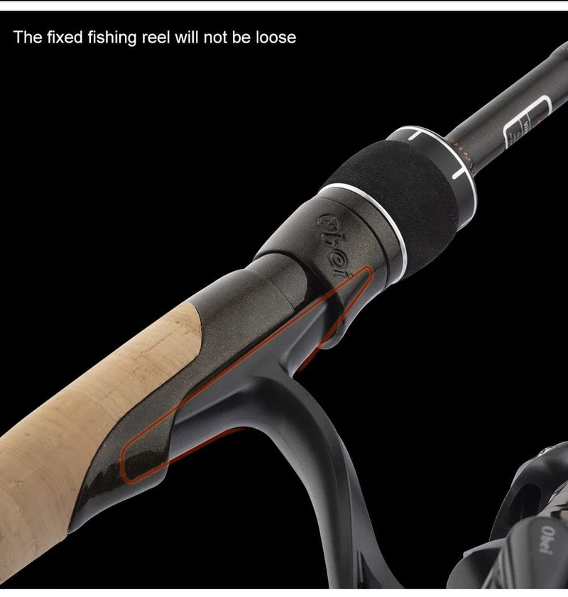 2Section FUJI Guide Angelrute OBEI Spinning Casting Reiserute 7-42g 1.98 2.10. 2.24m Baitcasting ML M MH FAST Rute