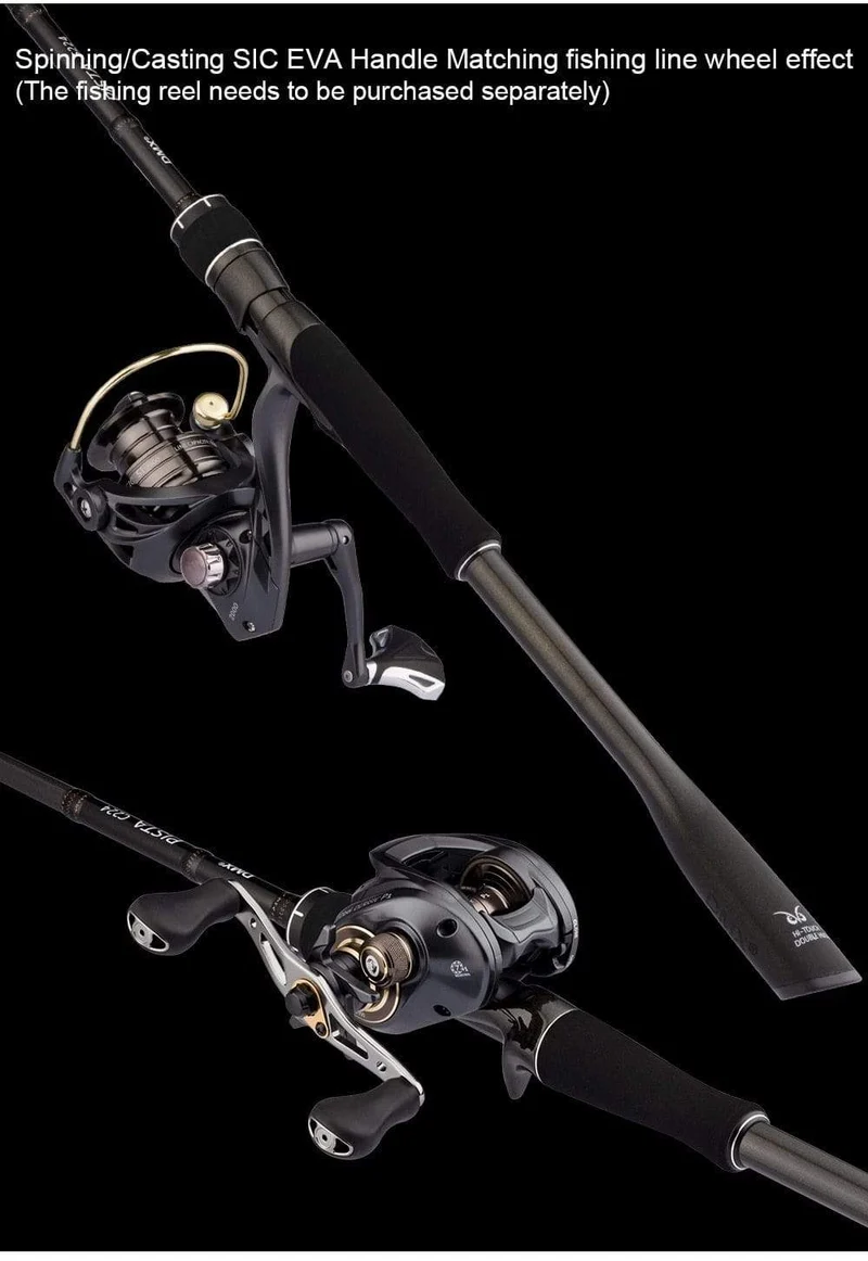 2Section FUJI Guide Angelrute OBEI Spinning Casting Reiserute 7-42g 1.98 2.10. 2.24m Baitcasting ML M MH FAST Rute