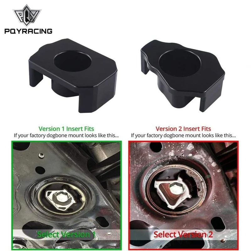 Billet Aluminium MQB Dogbone Mount Insert MKVII Für Volkswagen Golf/GTI/R, 8V Für Audi A3 S3 RS3 MKIII FÜR AUDI TT TTS TTRS