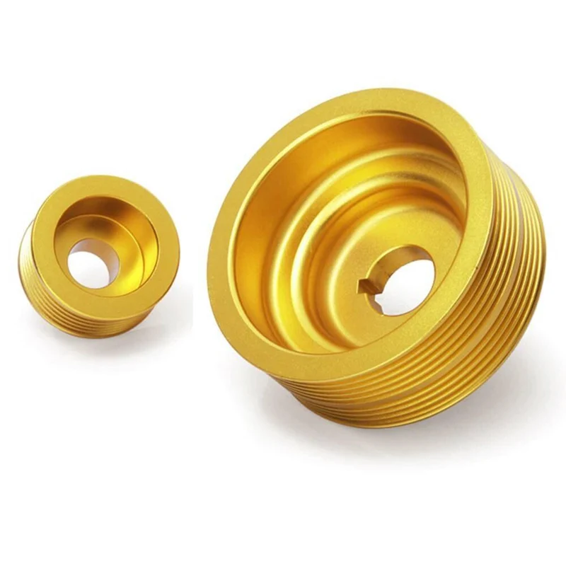 JDM Performance Kurbelscheibe für Subaru IMPREZA WRX 7 8 9 2.0L GDB GDA Unterantrieb Kurbelscheibe Golden EP-PYWRX