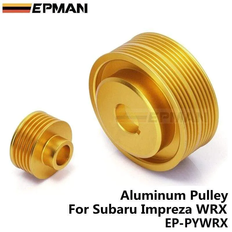 JDM Performance Kurbelscheibe für Subaru IMPREZA WRX 7 8 9 2.0L GDB GDA Unterantrieb Kurbelscheibe Golden EP-PYWRX