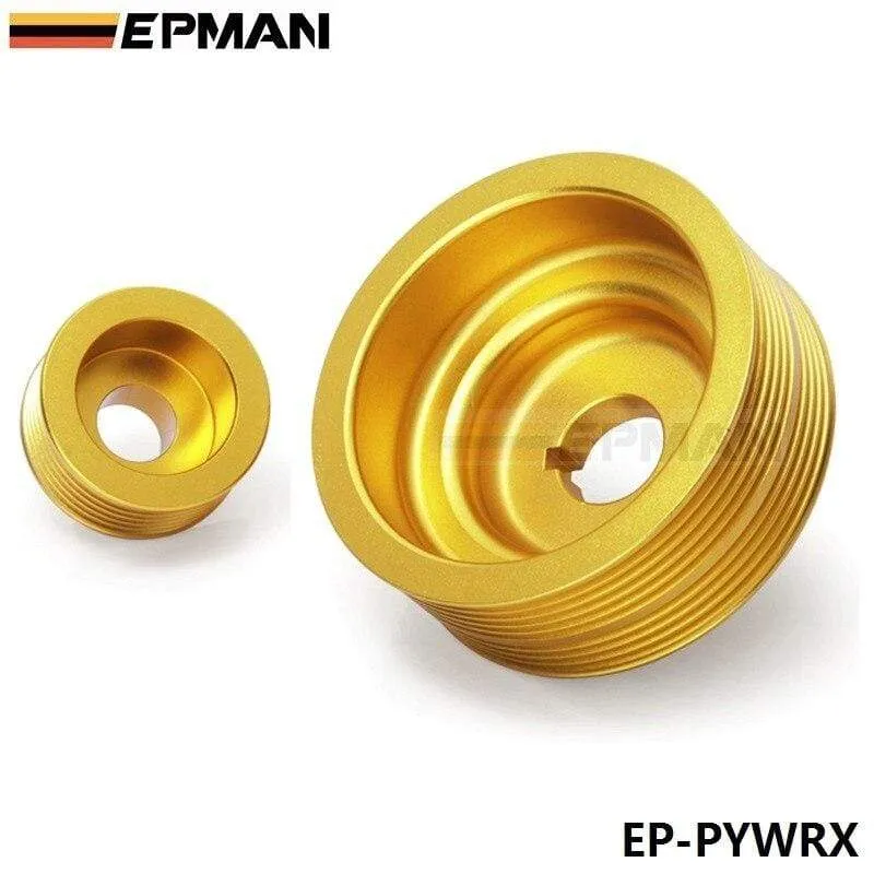 JDM Performance Kurbelscheibe für Subaru IMPREZA WRX 7 8 9 2.0L GDB GDA Unterantrieb Kurbelscheibe Golden EP-PYWRX