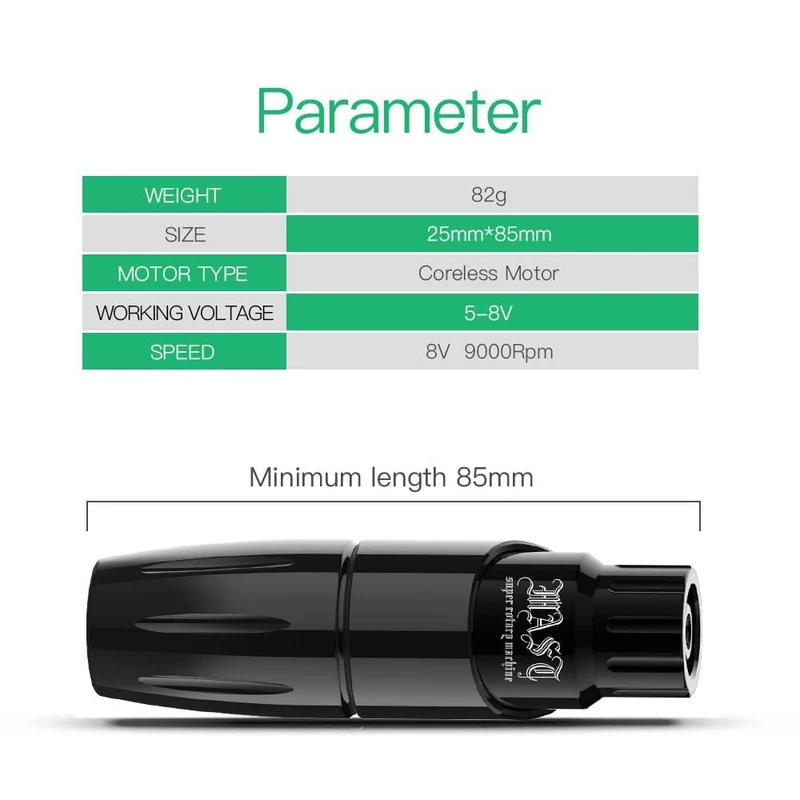 Mast Tour Tattoo Pen Maschine Rotary Permanent Make-up Maschine Zubehör für Tattoo Body Art