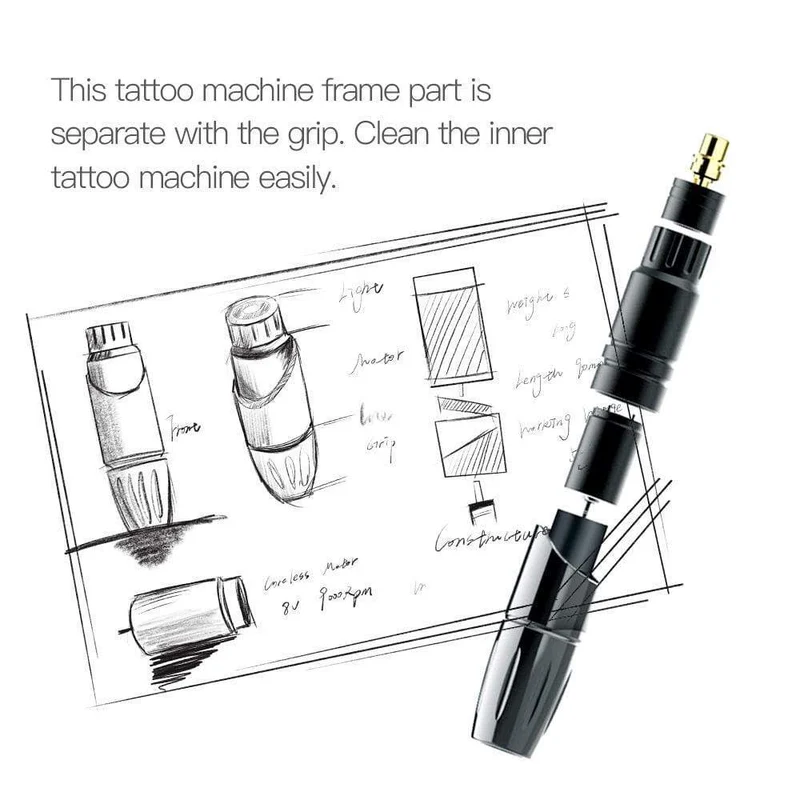 Mast Tour Tattoo Pen Maschine Rotary Permanent Make-up Maschine Zubehör für Tattoo Body Art