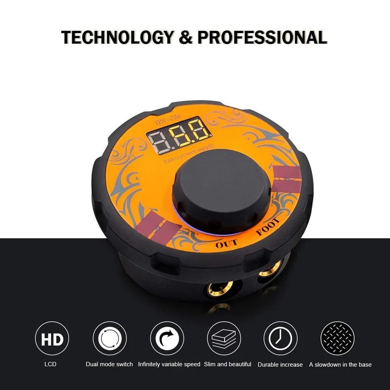 Tattoo Maschine Kit Tattoo Netzteil Rotary Stift mit Patronen Nadeln für Permanent Make-Up Augenbrauen Microblading