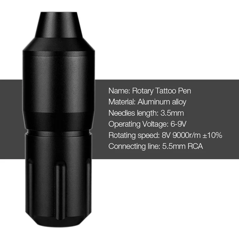 Tattoo Pen Rotary RCA Tattoo Maschinengewehr Shader Liner Elektromotor Tattoo Patronennadeln Permanent Make-up für Tätowierer