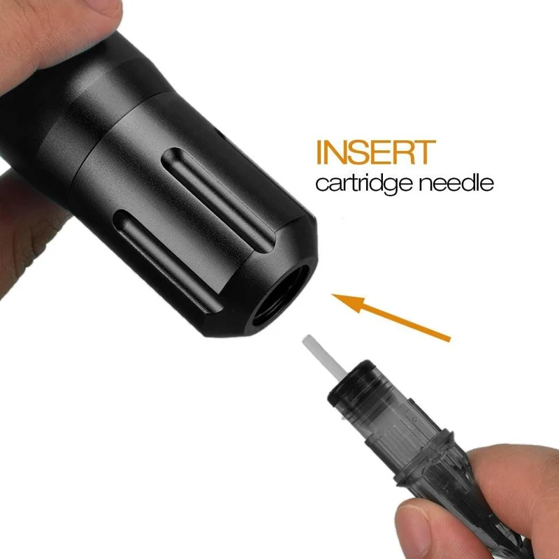 Tattoo Pen Rotary RCA Tattoo Maschinengewehr Shader Liner Elektromotor Tattoo Patronennadeln Permanent Make-up für Tätowierer