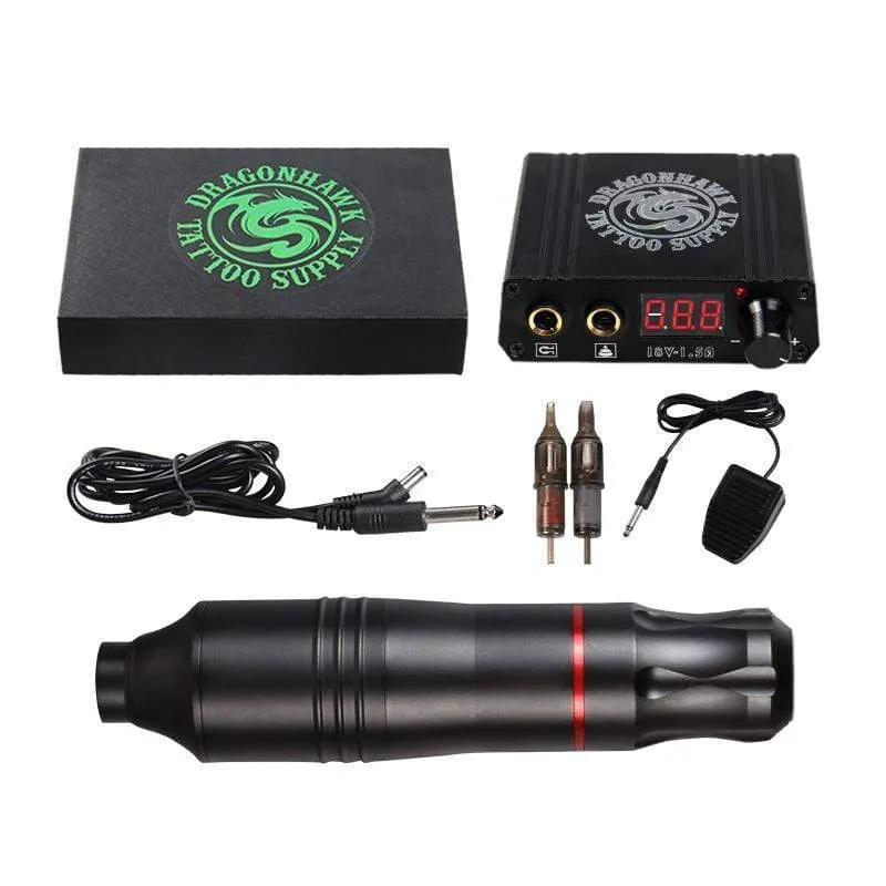 Tattoo-Rotationsstift-Maschine, leistungsstarker Motor, Markenpistolen, Augenbrauen, Lippen, Permanent-Make-up, kostenlose Geschenkartikel
