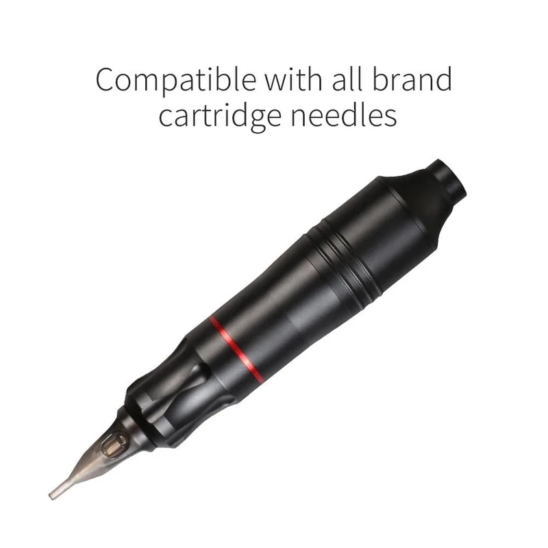 Tattoo-Rotationsstift-Maschine, leistungsstarker Motor, Markenpistolen, Augenbrauen, Lippen, Permanent-Make-up, kostenlose Geschenkartikel
