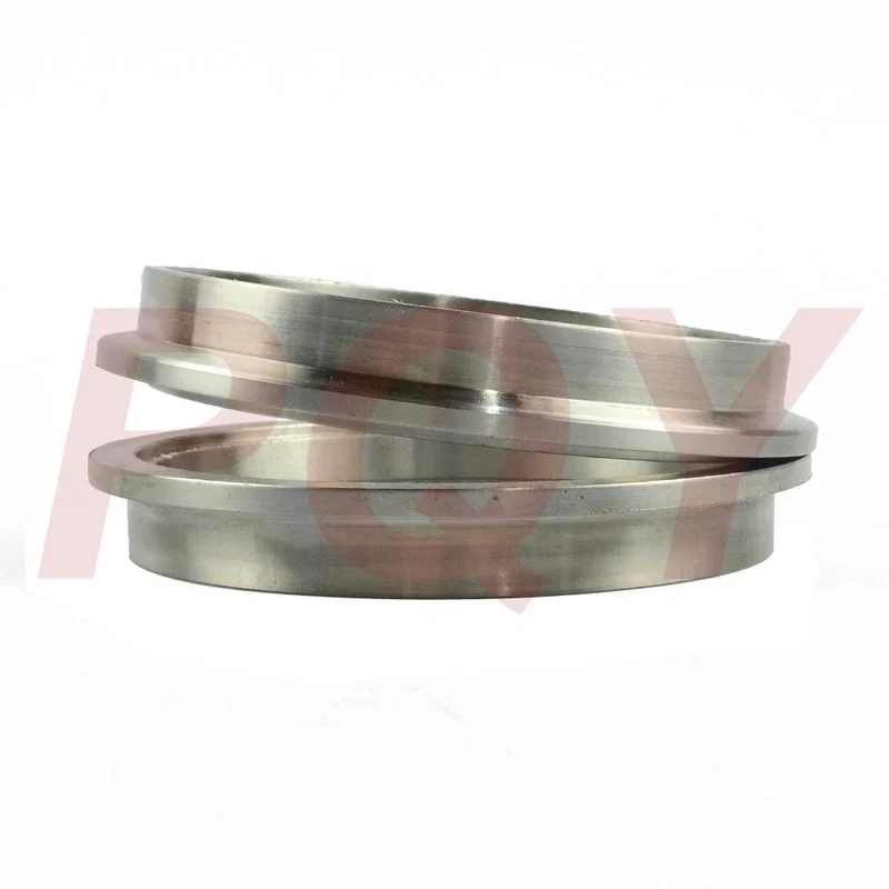 PQY – Neuer 2.5-Zoll-V-Band-Klemmflanschsatz (Edelstahl 201) für Turbo-Auspuff-Fallrohr PQY5231