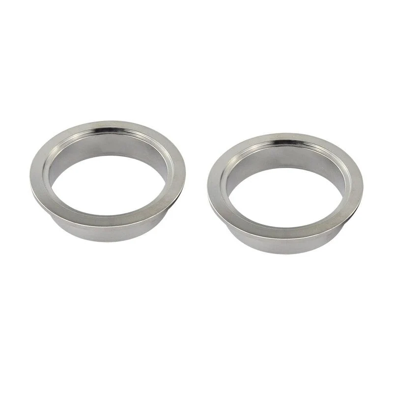 VR – 2.5-Zoll-Auspuff-V-Band-Klemmflansch-Kit aus SUS 304-Stahl mit Schnellverschluss, männlich, weiblich, Flansch oder normaler Typ
