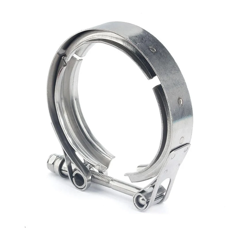 2.5 zoll V Band Klemme Flansch Kit V-Band V 2.5 Zoll Auspuffrohr Schlauch Klemme Flansch Klemme