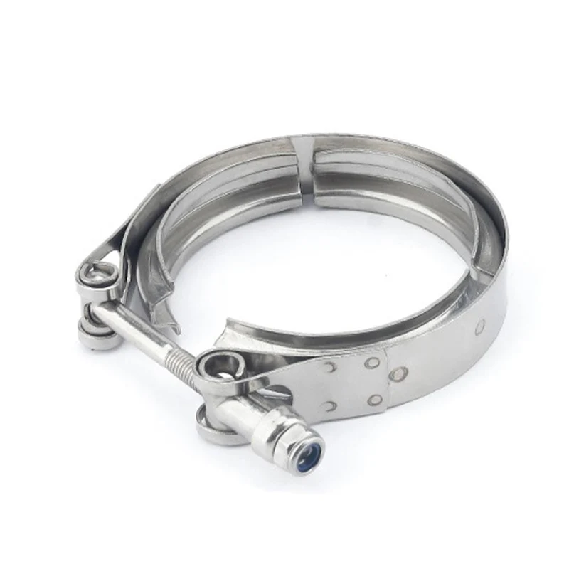 2.5 zoll V Band Klemme Flansch Kit V-Band V 2.5 Zoll Auspuffrohr Schlauch Klemme Flansch Klemme