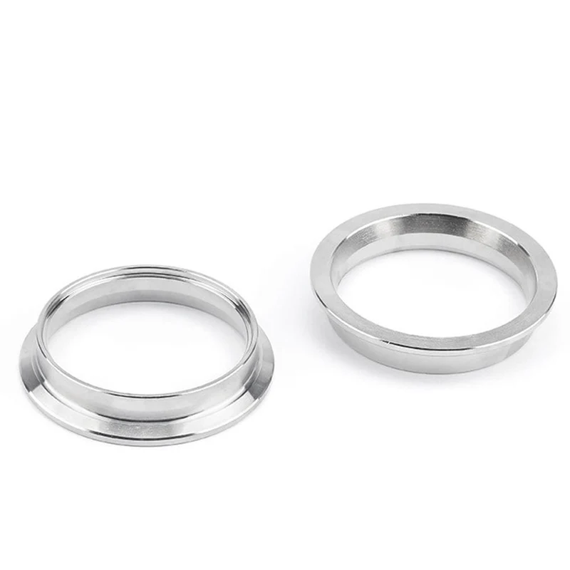 2.5 zoll V Band Klemme Flansch Kit V-Band V 2.5 Zoll Auspuffrohr Schlauch Klemme Flansch Klemme