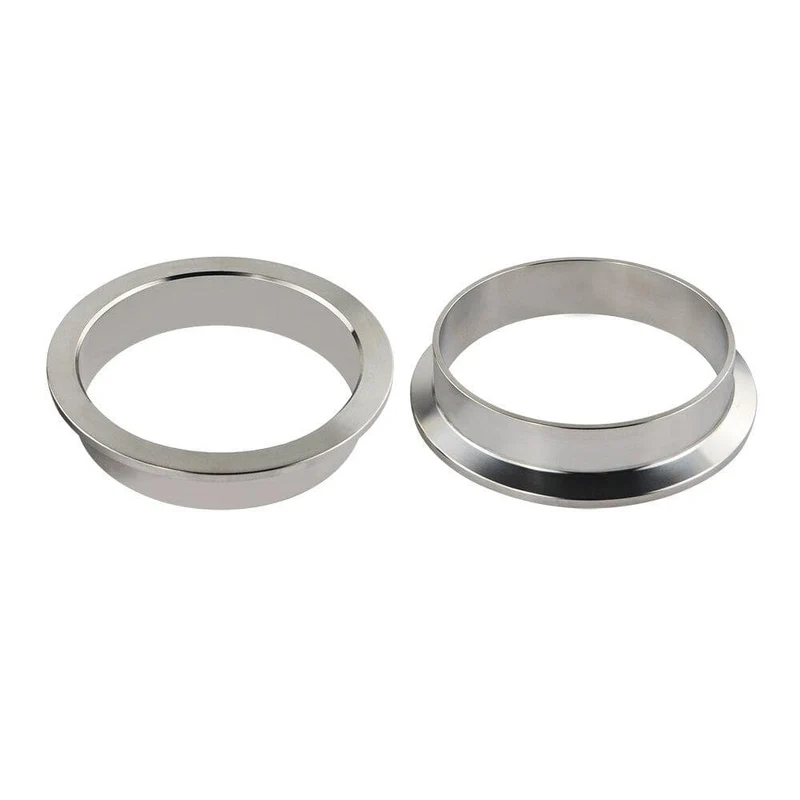 3"/3.25"/3.5"/4.0" SUS 304 Edelstahl Edelstahl Auspuff V-Band-Klemmflansch-Kit Schnellspann-Klemme, männlich, weiblich, Flansch oder normaler Typ