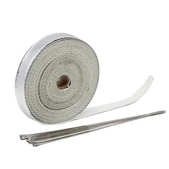 ZSDTRP 5/10/15M Auto Moto Hitzeschild Wrap Turbo Abgas Wärme Band Wrap Rohr Wrap Shields Manifold Header Isolierung Tuch Rolle