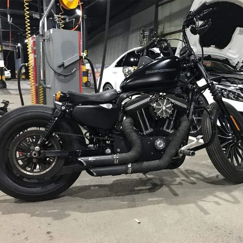 ZSDTRP 5 cm * 5 m 10 m 15 m Titan/Schwarz Abgaswärmewickelrolle für Motorrad-Fiberglas-Hitzeschildband mit Edelstahlbändern