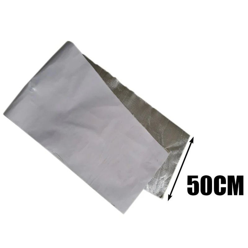 100*50 cm Auto Motorrad Auspuff Wrap Rohr Refit Wärmedämmung Band Abgas Wärme Wrap Tragen-Beständig hitzeschild Band