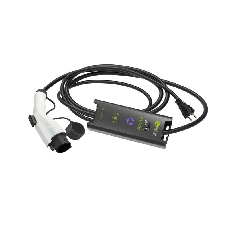 ZENCAR Level 2 EVSE Typ B AC 30mA DC 6mA 3.5kW EV-Ladegerät Typ 1 Schuko-Stecker 5m Elektroauto-Ladegerät 6A 8A 10A 12A 16A