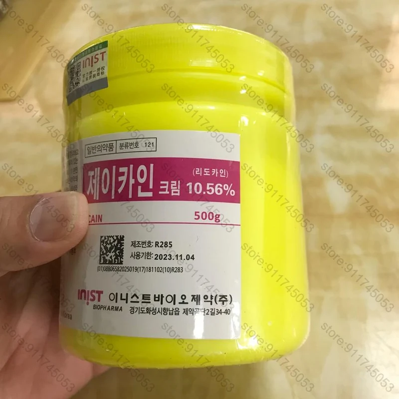 500g 10.56% J Cain Tattooing Microneedle Tattoo-Creme Korea Beauty Permanent Make-up Auxiliary Tattoo Care Cream Tattoo-Maschine