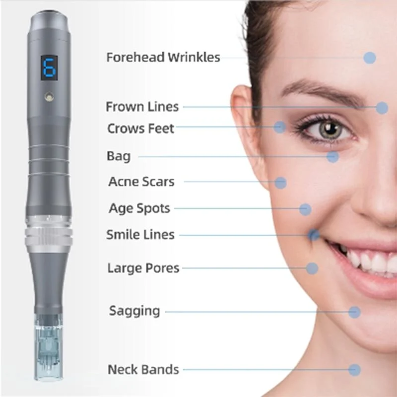 Dr pen Ultima M8 Professional Microneedling Pen Tattoo-Maschine - Wireless Dermapen - Bestes Gesichtspflege-Schönheitswerkzeug-Kit