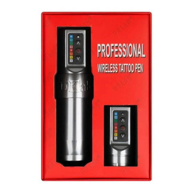 DKLAB DK-W1 Drahtloser Tattoo-Maschinenstift,Professioneller Drahtloser Tattoo-Stift,Kundenspezifischer kernloser Motor,Richtige Ausgangsspannung