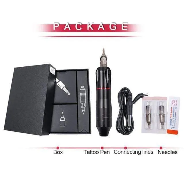 Tattoo Machine Kit Professionelle Komplette Tattoo Maschine Stift LCD Touchscreen Tattoo Power Cartridges für Tattoo Anfänger Künstler